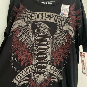Men’s Red Chapter Clothing Co tshirt